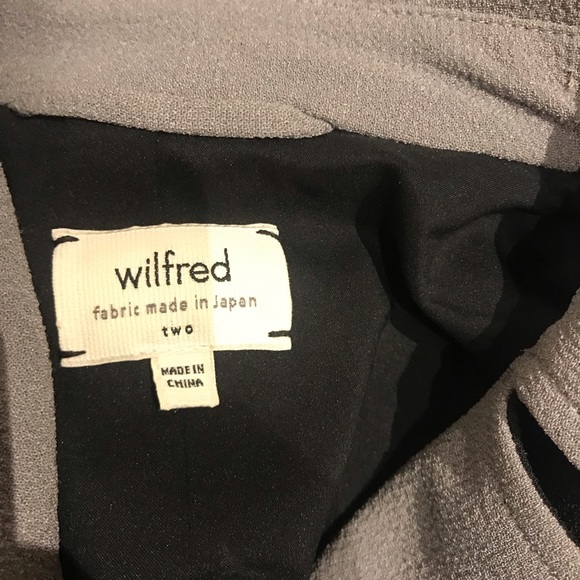 Aritzia moto blazer in black and grey - Picture 4 of 5